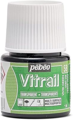 Pebeo VITRAIL 45 ML Vivid Green, 45ML