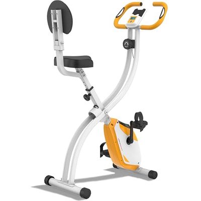 Ultrasport F-Bike, Bicicleta estática, F-Bike 200B mit Rückenlehne metal