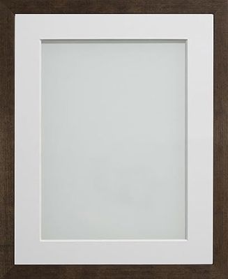 Frame Company Webber Brown with Off-White Mount, 18x14 for 14x10 inch