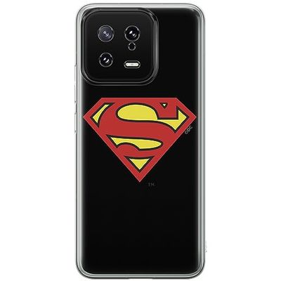 ERT GROUP etui na telefon Xiaomi 13, case oryginalny i oficjalnie licencjonowany przez DC, wzór Superman 002, optymalnie dopasowane, plecki z TPU