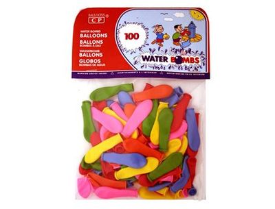 Waterballonnen, 100 stuks.