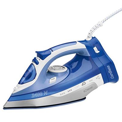 Plancha de vapor - Plancha de vapor - Bomann DB 6006 CB Plancha 2400 W Blanco/Azul