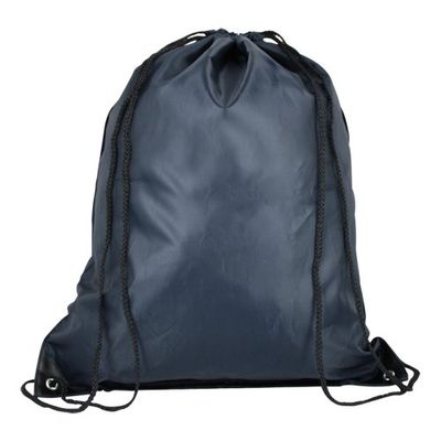 eBuyGB Drawstring Rucksack with Reinforced Corners Children's Backpack, 48 cm, 1.8 L, Navy Blue