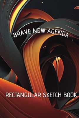 BRAVE NEW AGENDA - RECTANGULAR SKETCH BOOK