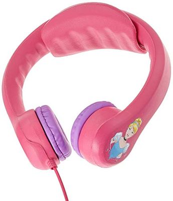 Disney Princess- Disney Disney Princess Cuffia Flessibile, Colore Rosa, HP018DP
