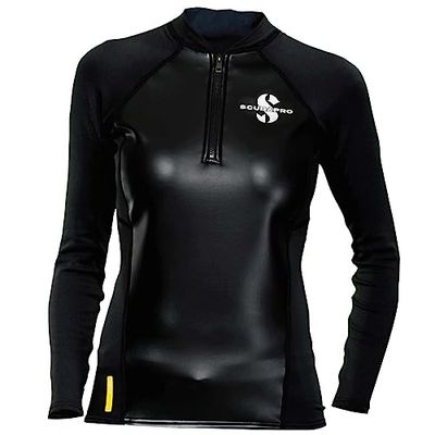Scubapro Top Hybrid Femme 1MM-S Kit de détendeur pour plongée en Eau Froide Unisex-Adult, Black, S
