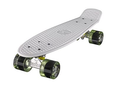 Ridge Skateboard 55 Cm Mini Cruiser Retro stijl in M wielen Compleet U kant-en-klaar gemonteerd