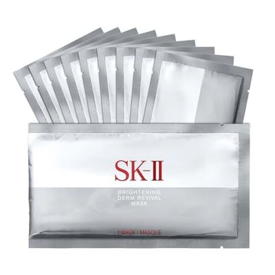SK-II Brightening Derm Revival Mask For Unisex 10 Pcs Mask