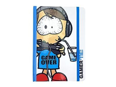 CYPBRANDS Mehumanity Rangement A5 Gamer, carnet Mixte Enfant, Blanc, Taille Unique