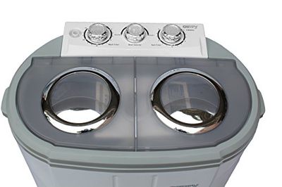 Camry CR8052 Minitvättmaskin 3 kg / 60 cm/Perfekt För Liten Tvätt Och Känsliga Textilier [Energiklass A]