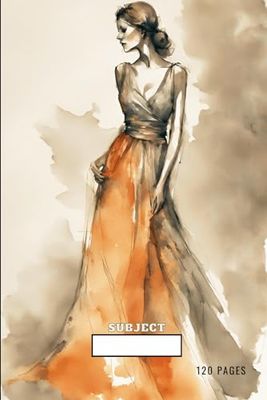 Journal FS 1: Fashion Sketch Cover 1 120 pages
