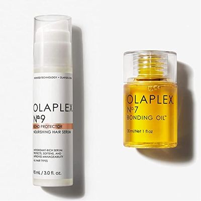 OLAPLEX No.9 Protective Hair Serum, 90 ml (Pack of 1) & No.7 Bonding Oil, 30 ml (Pack of 1)