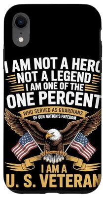 Orgoglioso Giornata dei veterani dell"aquila veterana Custodia per iPhone XR