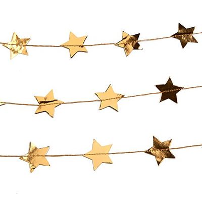 Neviti Dazzling Christmas Star Stiched Garland