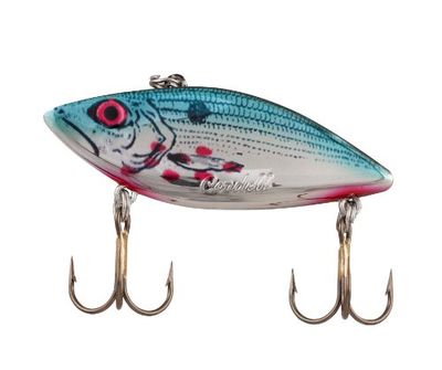 Cotton Cordell Super Spot Leurres de pêche, Bleu Shiner, 7,6 cm, Wounded/Chrome/Blue/Black