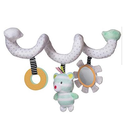 Ours en Spirale à Activité Douce en Peluche Playtime de Manhattan Toy