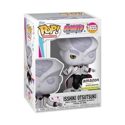 Funko Pop ! Animation : Boruto : Naruto Next Generations - Isshiki Otsutsuki, brille dans le noir, exclusivité Amazon