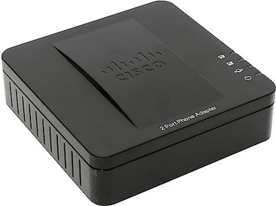 Cisco SPA112 Telefoonadapter, 5,8 x 15,2 x 24,4 cm, Zwart