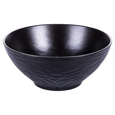 Villa d'Este Home Tivoli 1996 Stoneware Bowl 300 ml, Horeca Black
