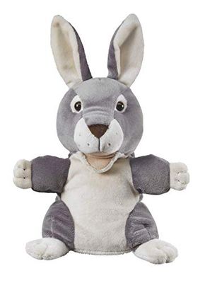 Bauer Spielwaren- Poupée Animal en Peluche, 11848, Gris, Petit