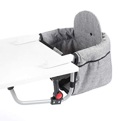 CHIC 4 BABY - Siège de table Relax, Jeans gris.