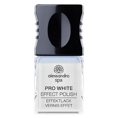 alessandro - Smalto Spa Pro White Nail Effect, per unghie, con effetto sbiancante, 10 ml