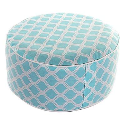 Dekodonia Repose Pieds Bleu Ciel océan, 53 x 53 x 23 cm