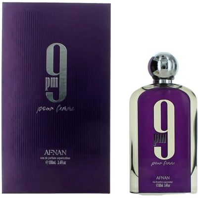 Afnan 9 pm Pour Femme EDP W 100 ml