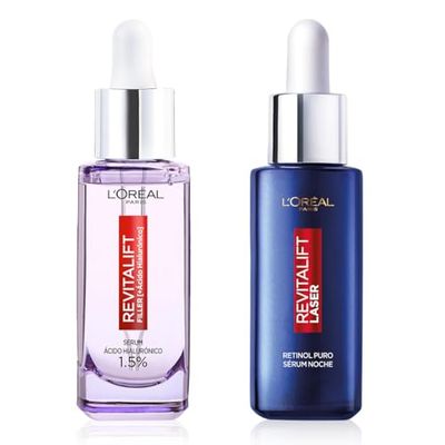 L'Oréal Paris Rutina Giorno e Notte Siero Filler e Siero Laser