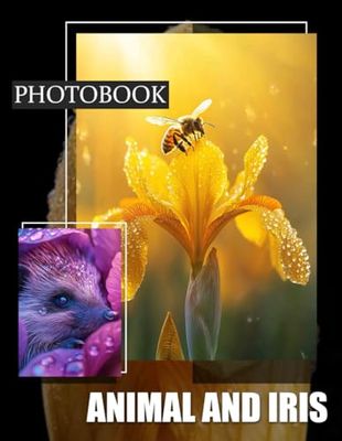 Animal and Iris: Unique Patterns With Vintage Blue Shades | 40 Stunning Images For Home Decoration Photo Book