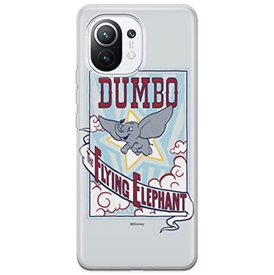 ERT GROUP mobiel telefoonhoesje voor Xiaomi 11 origineel en officieel erkend Disney patroon Dumbo 002 optimaal aangepast aan de vorm van de mobiele telefoon, hoesje is gemaakt van TPU
