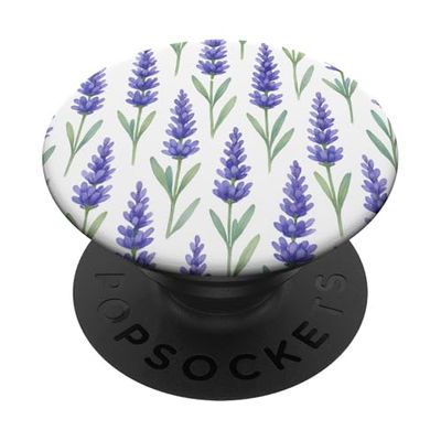 Lavender Flower PopSockets PopGrip Adhesivo