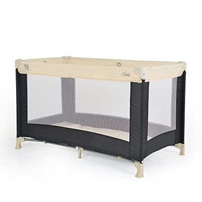 Folding Cot Solo, beige