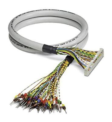 PHOENIX CONTACT CABLE-FLK20/OE/0.14/250 geconfectioneerde ronde kabel, afzonderlijke aders (20-polig) (de aders zijn gelabeld en voorzien van adereindhulzen voorzien) /IDC/FLK-bus (1 x 20-polig)