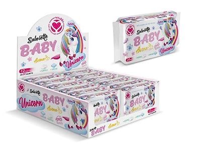 Esseci Italia Babydoekjes 20 stuks haver eenhoorn, zoals afgebeeld