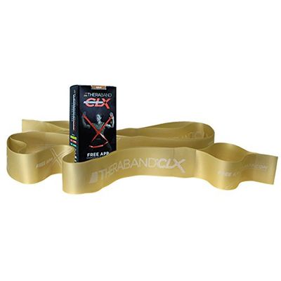 TheraBand TM CLXTM opeenvolgende lussen - 5' individuele voorgesneden - Goud/Max