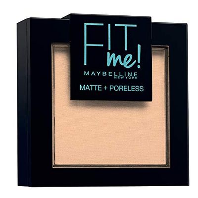 Maybelline New York - Poudre Compacte Fit Me Matte & Poreless - Peaux normales à grasses - 115 Ivoire - 9 g