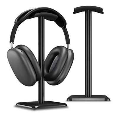 Alyvisun Support Casque [Base lestée et Hauteur Plus élevée], Support pour écouteurs de Bureau Universel pour Tous Les Casques de Jeu/écouteurs de Bureau