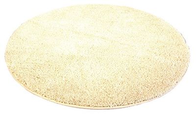 Kinzler J-10001/01 Natural Alfombrilla de baño, Microfibra Poliéster, Naturaleza, 90 cm
