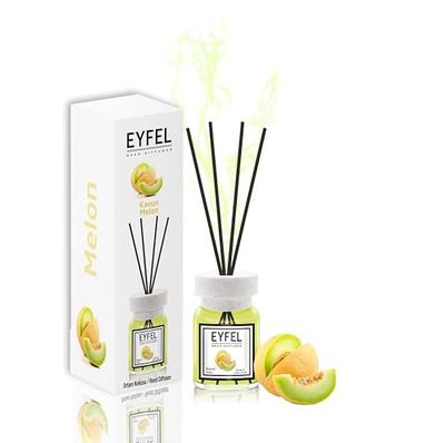 eyfel eau de parfum Diffusore a bastoncini, melone, 120 ml, assortiti