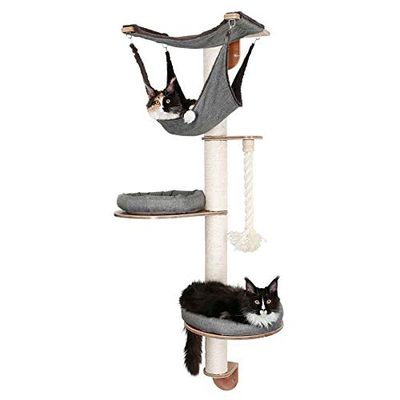 Kerbl Pet Kerbl Muurkrabboom Dolomit 2.0 Tofana 81545, 140 x 75 cm, Grijs