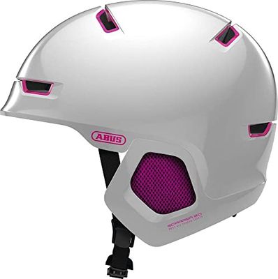 ABUS Scraper 3.0 Era, Casco da Bicicletta. Unisex-Adulto, Bianco (Pearl White), L