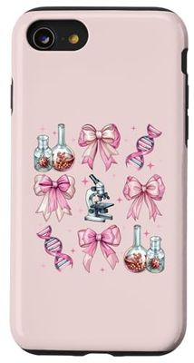 Coquette Bow Biologia molecolare DNA Geni Biologia cellulare Ragazza Custodia per iPhone SE (2020) / 7 / 8
