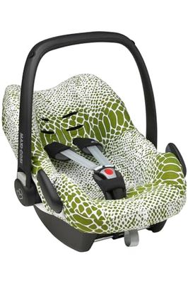 Meyco Bilsätesöverdrag – skyddsöverdrag för baby grupp 0 – snake – avokado