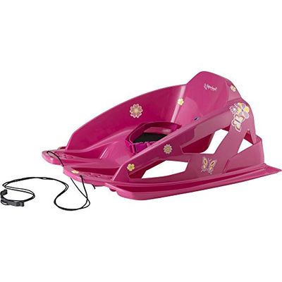 ALPENGAUDI Ski-Bob AlpenBambino Luges gonflables Adulte Unisexe, Pink, Taille Unique