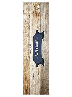 Huella Deco h1428-ru-s Special Words Tapis Runner Mat Floor, Vinyle, 50 x 140 cm
