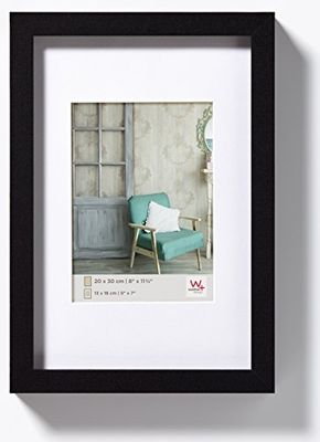 walther design cadre photo noir 40 x 60 cm Stockholm Cadre en bois EA460B