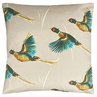 Evans Lichfield Country Flying Faisans Coussin Garni de Plumes en Velours