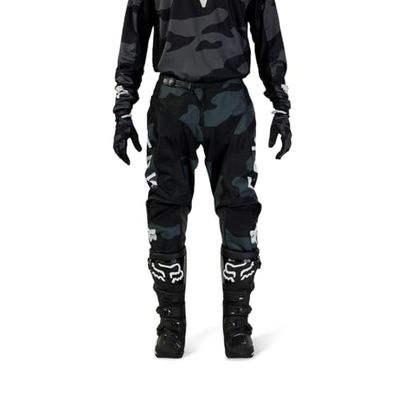 FOX Racing Unisex vuxen byxor räv 180 BNKR svart kamouflage 36