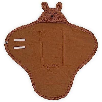 Jollein 032-566-65351 Wikkeldeken Bunny caramel,bruin (roest)